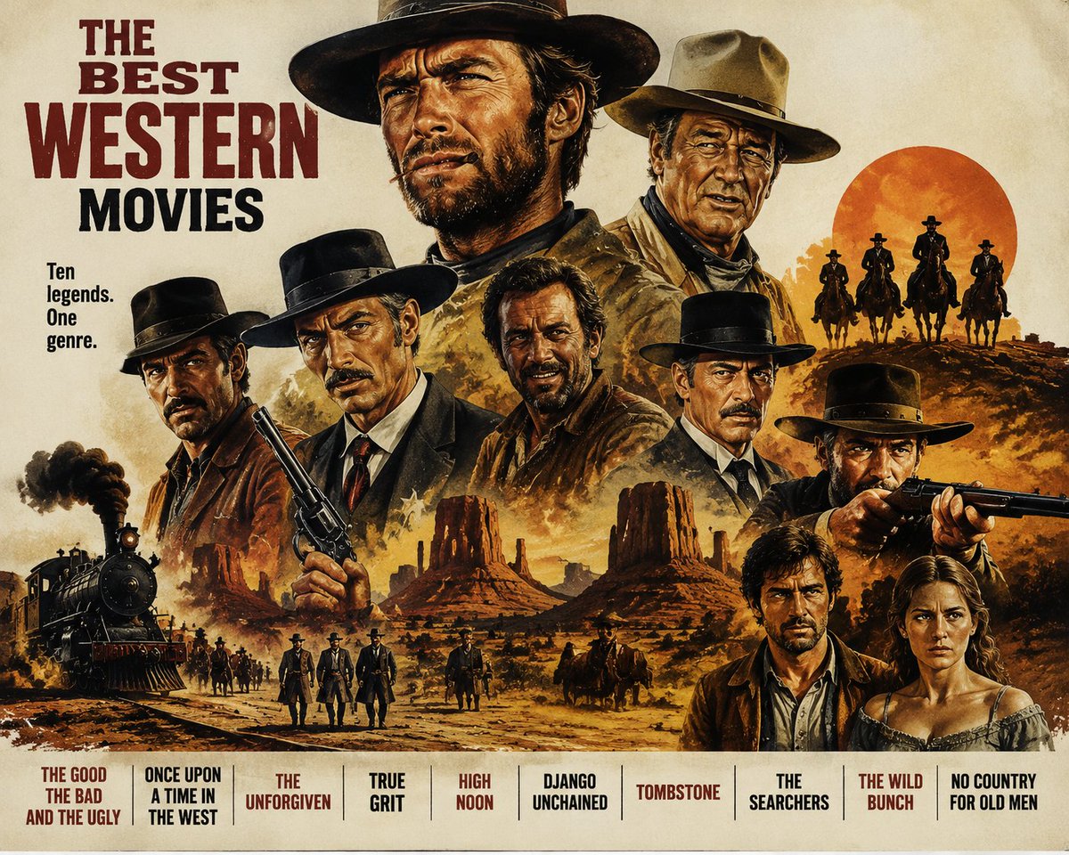 azadifard93's tweet photo. The best #western #movies https://t.co/Da7hneUj5T