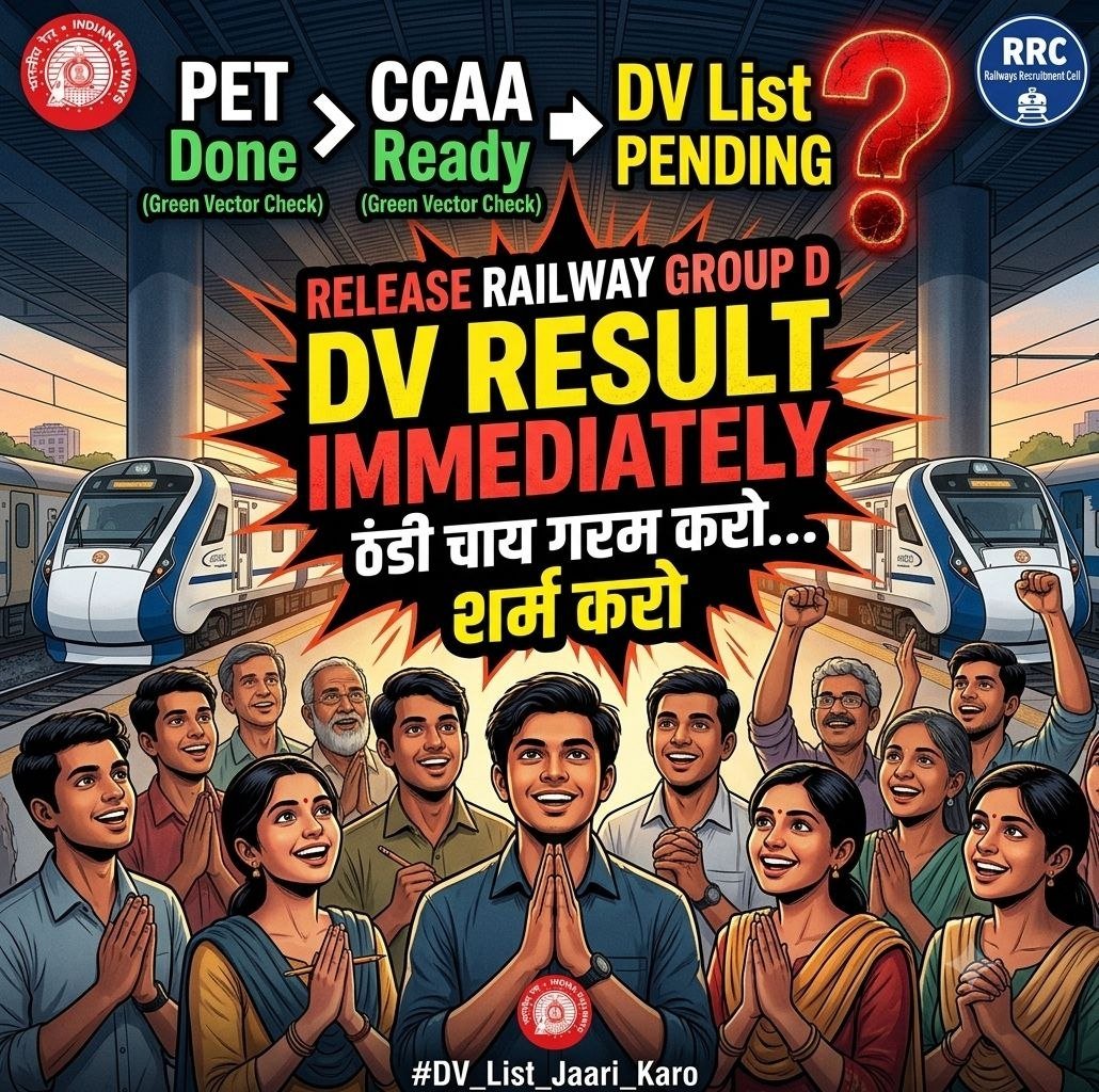 VishalveerSing6's tweet photo. 32438 vacancy k liye 50000+ tweet bina kisi bade teacher ( @GaganPratapMath @RYPofficial @abhinaymaths @neerajjangid_11 @Skjhaaofficial  @ankitbhatisir @CareerwillApp  ) 😏 ke support ke🔥🔥🔥
#GROUPD_CEN082024_DV_MEDICAL_RESULT_DO
#CEN082024_DV_RESULT_DO https://t.co/W26XcNoldg