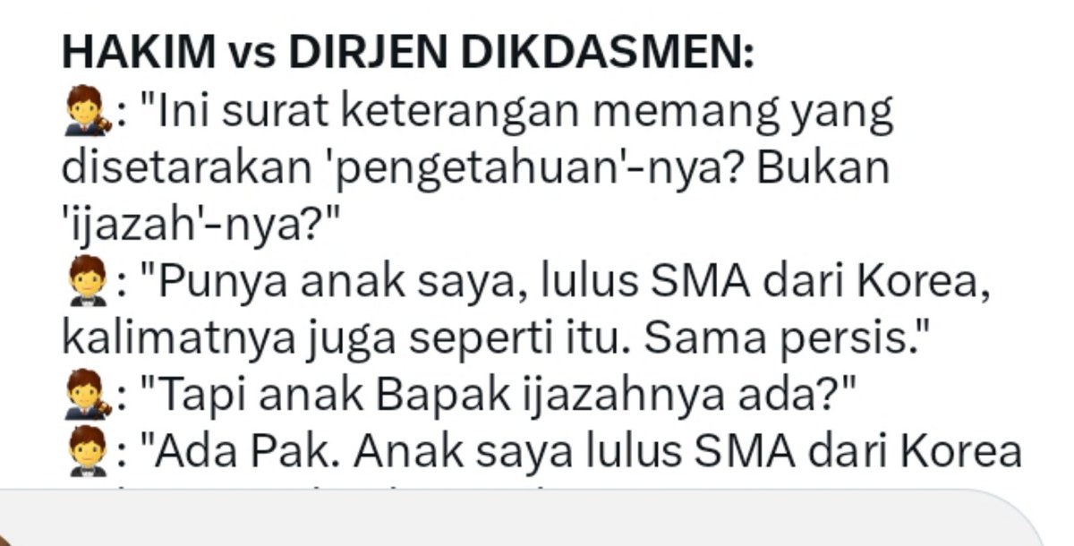 awiyanto65's tweet photo. "Al is de leugen nog zo snel, de waarheid achterhaalt haar wel" (Secepat-cepatnya kebohongan berlari, kebenaran akan tetap mengejar dan mendahuluinya). ..๐โ๏ธ๐ฝ
@KPU_ID @bawaslu_RI @DKPP_RI @officialMKRI cc @Abe_Mukti @DPR_RI
#goblok https://t.co/gCYJfX8CRD