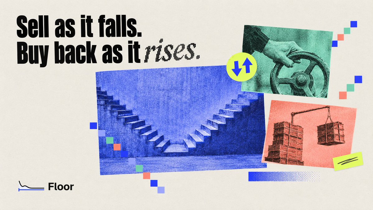 floorbnb's tweet photo. Floor doesn't try to call the bottom.

Its rule lowers stock exposure as value falls, selling toward USDT. When value rises, the target can rise too.

Buys stop once the cash lock is set.

Gaps and delayed sells can still break the floor.

BNB Chain mainnet. https://t.co/4OB6VlLJmF