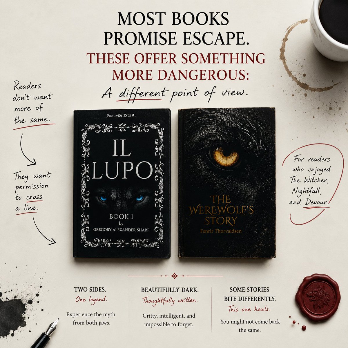 AWerewolfsStory's tweet photo. Get some good books. From the #writers of a #good #Podcast. We write lots of things, so the #links take you directly to the #authors' pages on #AmazonDeals 

Gregory Alexander-Sharp
https://t.co/4IqmAP9w9H 
Fenrir Thorvaldsen
https://t.co/9KgrEvuXHp mine https://t.co/AnGzNniyMI