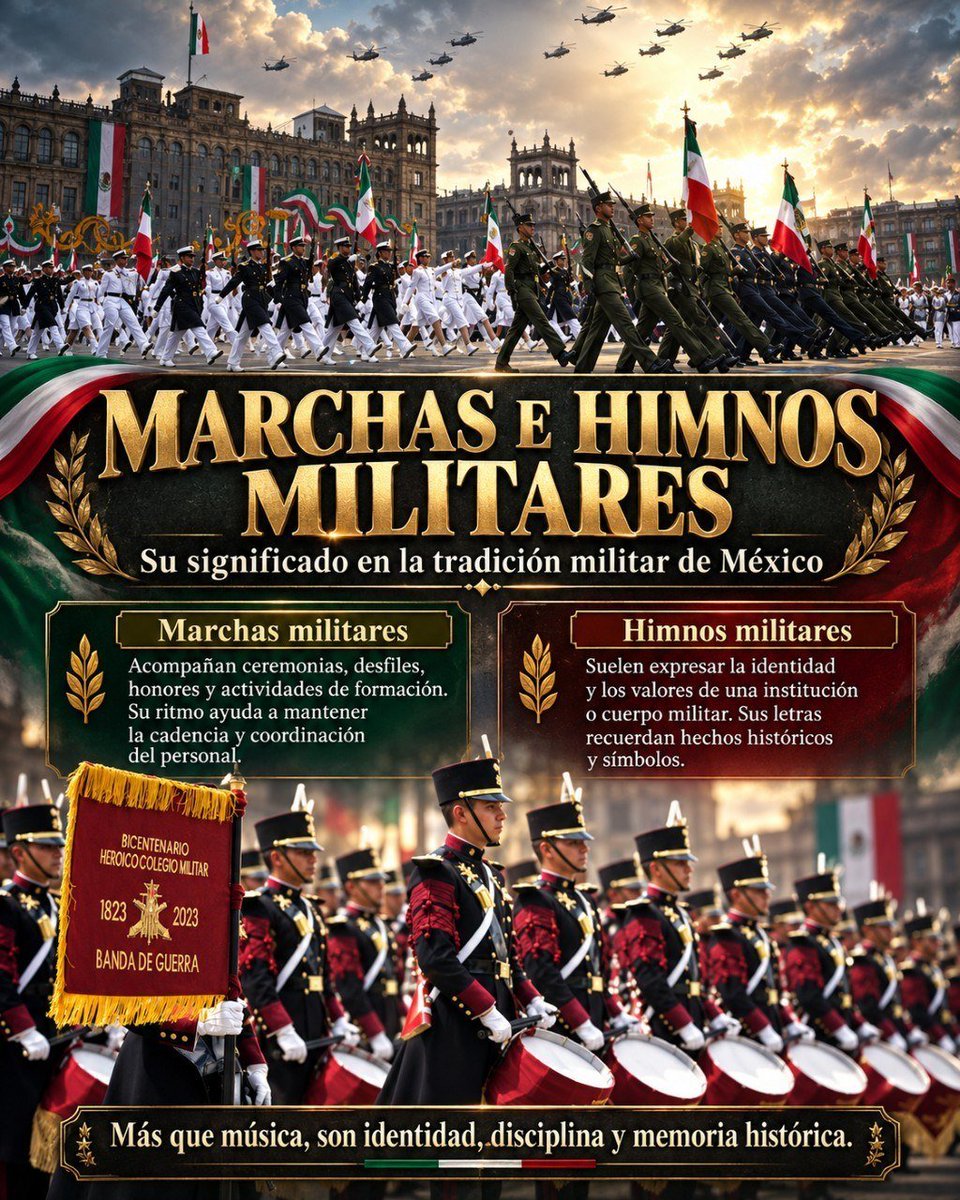 Foro_Militar's tweet photo. Cosas que no sabías sobre Himnos y marchas militares

#HéroesMexicanos https://t.co/lZ018mJQvJ