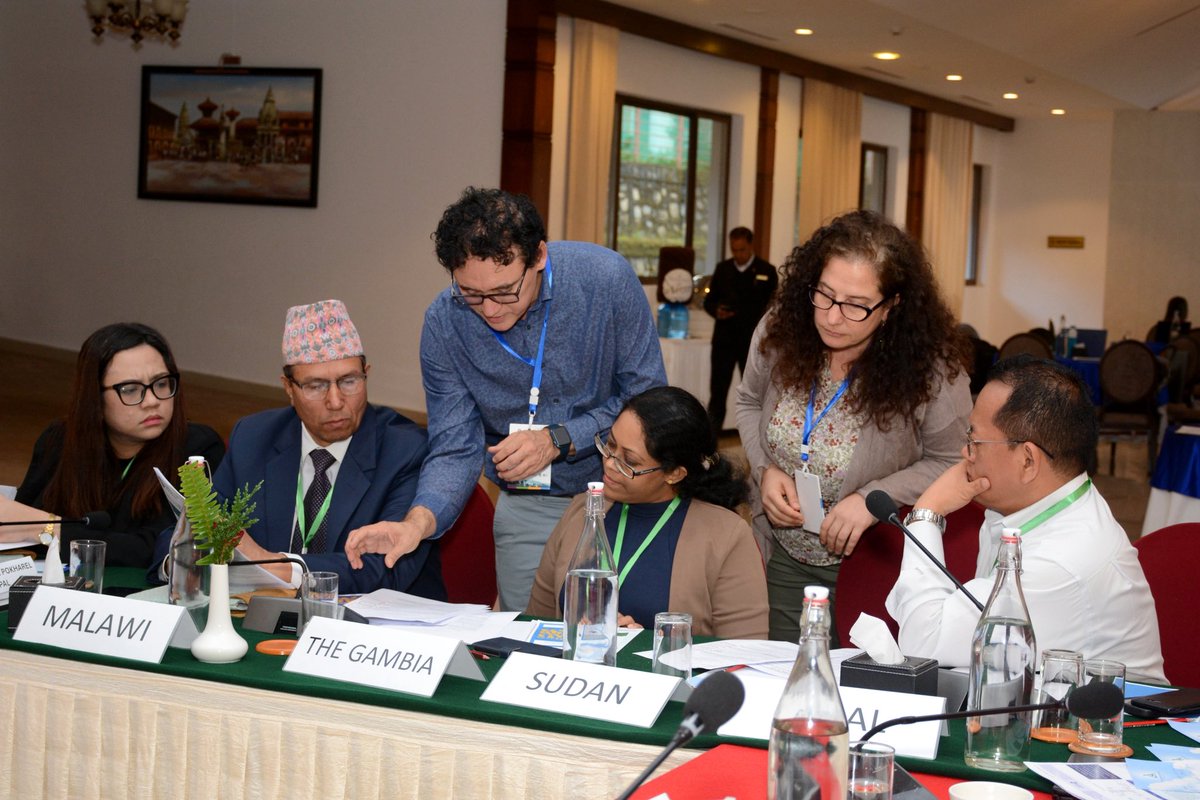 LDCChairUNFCCC's tweet photo. Nearly 30 negotiators from 12 Asia-Pacific countries gathered in Nepal to strengthen their UNFCCC negotiating skills, advance national priorities and amplify the voice of climate-vulnerable countries.
#LDCGroup #UNFCCC #ClimateNegotiations https://t.co/YCG981eiz5