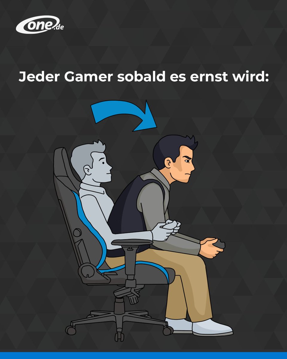 onecomputer's tweet photo. Sobald man sich beim Zocken vorbeugt, steigt die Präzision automatisch um 200%! 📈🔥
#germangamer https://t.co/epaCaYd43m