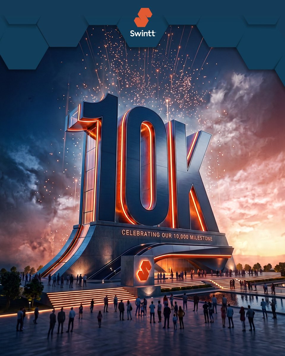 Swintt_'s tweet photo. 🎉10,000 followers on LinkedIn!
A huge thank you to our partners, operators, industry peers, and the entire Swintt team for being part of the journey. Your support and collaboration continue to drive us forward.
Here's to the next 10,000! 🫶
#Swintt #LetsDoThis #iGaming https://t.co/xbr01oF5zU