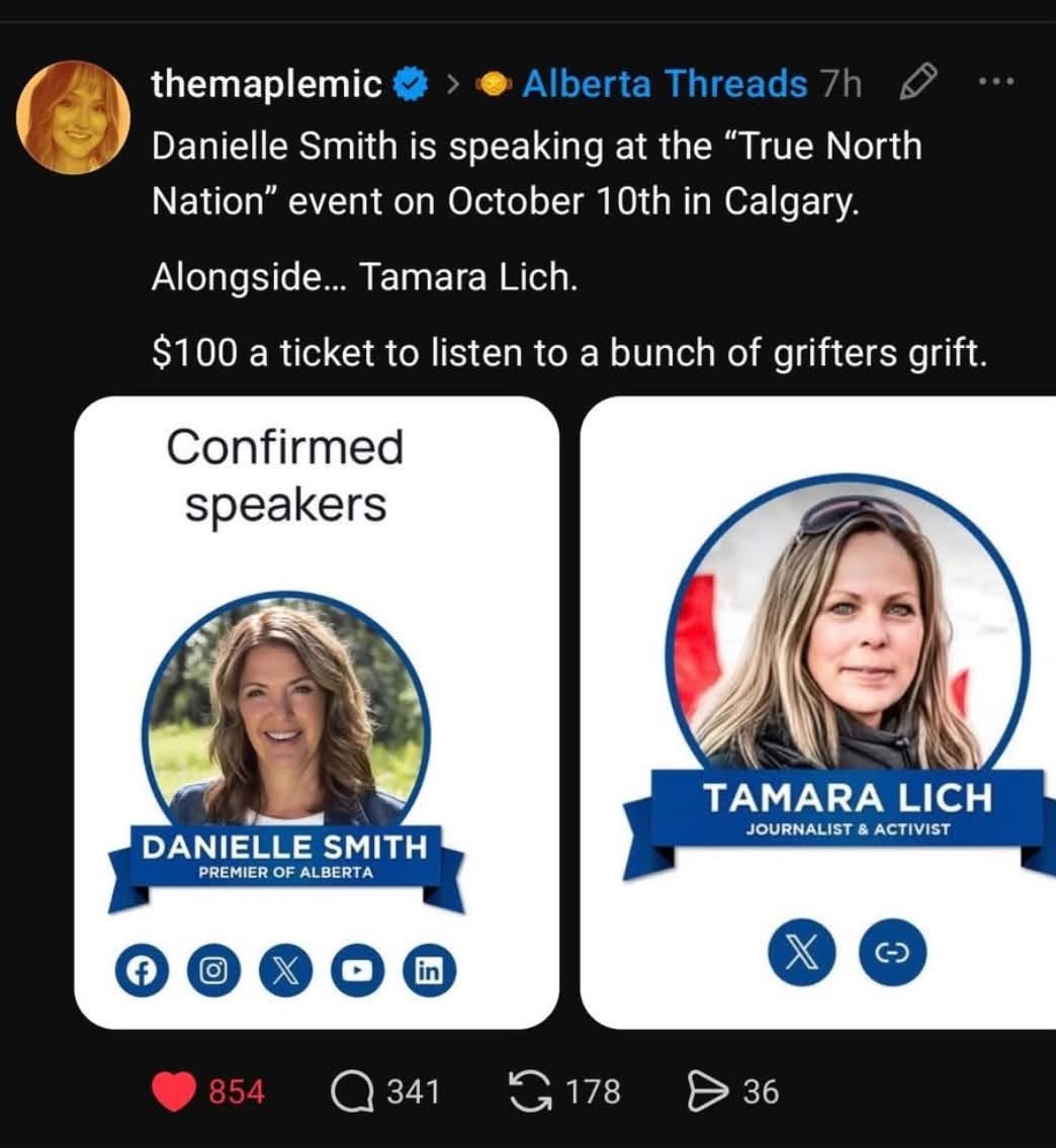 roulinski's tweet photo. Just when you thought that @ABDanielleSmith could not sink any lower.
#abpoli https://t.co/GxAKzThBc6