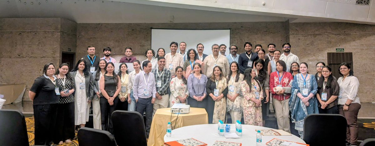 iscrindia's tweet photo. 📝 ISCR Clinical Research Project Management Workshop | North Chapter
📅 26th Sep 2026 | Radisson Blu, Dwarka, New Delhi

Kudos to the ISCR North Chapter for hosting the workshop for the second consecutive year, with 50+ participants from across India. https://t.co/DilrYgkiVi