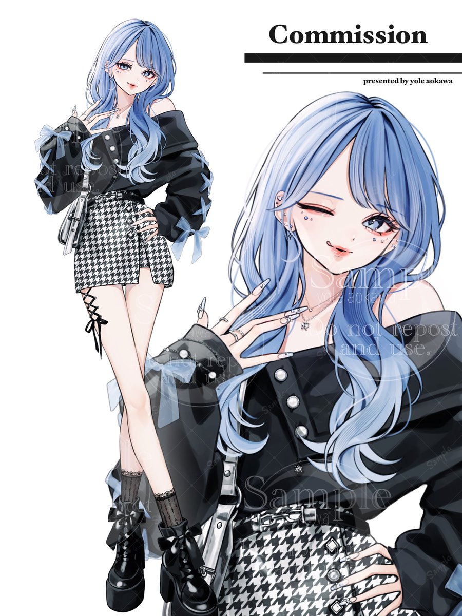 yoidore_sousen's tweet photo. IRIAM立ち絵のご依頼絵でした！
ご依頼ありがとうございました💎 https://t.co/y992d9cDsn