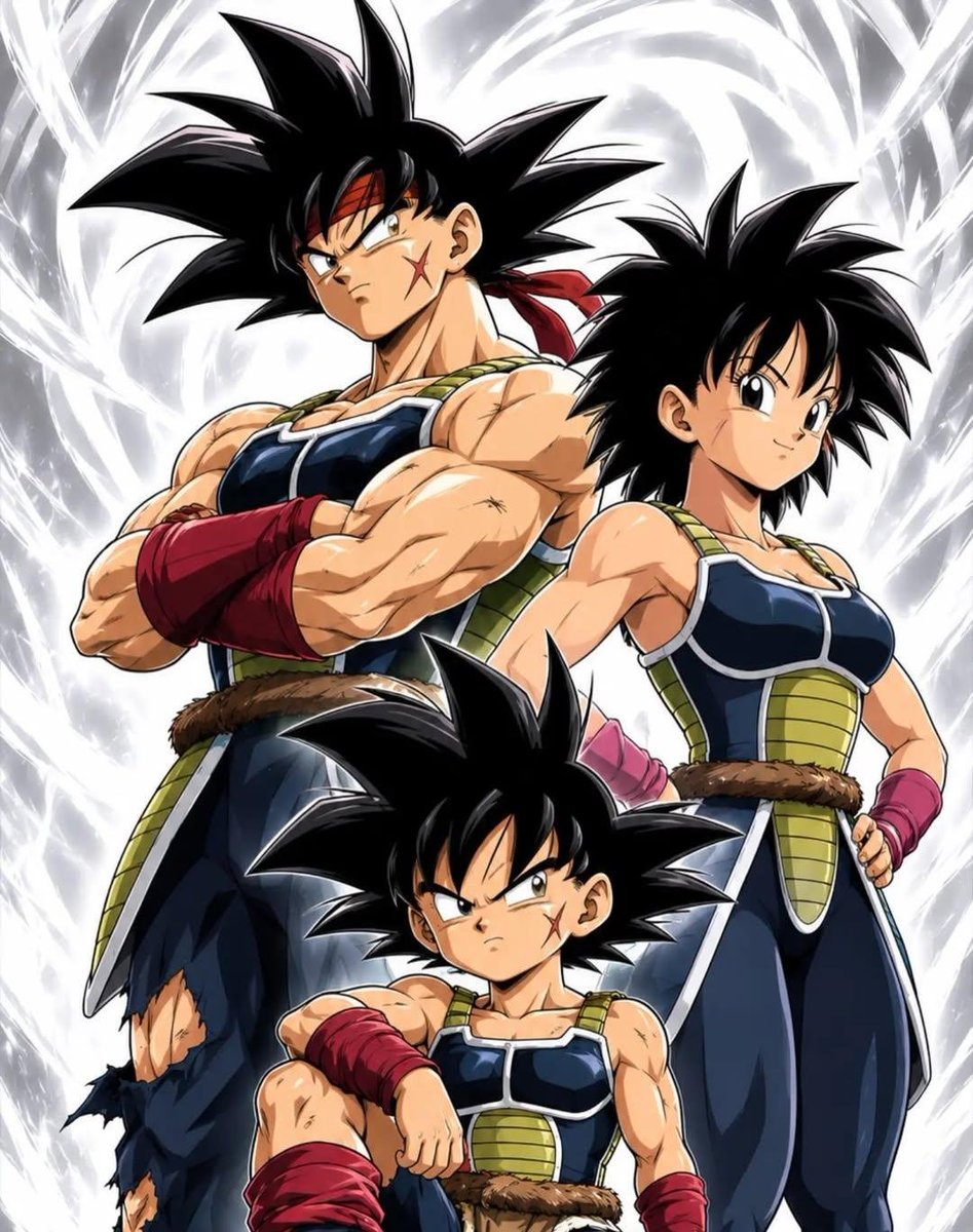 SAlom63799's tweet photo. Goku family https://t.co/fU9N5o3pXh
