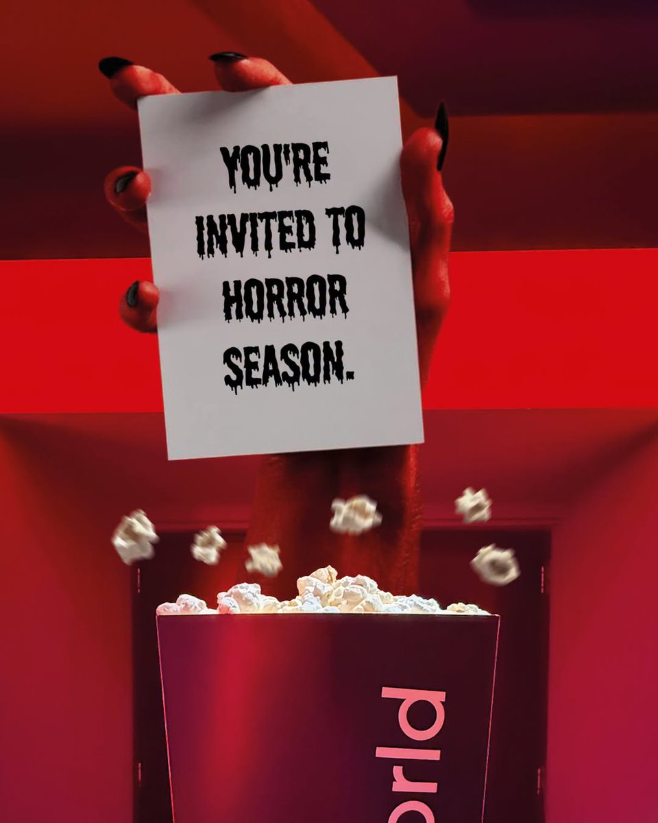 DestinationMK's tweet photo. Your October plans just got even more terrifying 😉🎃👻

Horror Film Season is coming back to @cineworld @xscapemk, with tickets for some of your favourite big-screen chills now available from just £5.99 when booked online 🙌

Book your next visit now 👉 https://t.co/wTfM0xHavA https://t.co/fHed1xaqm6