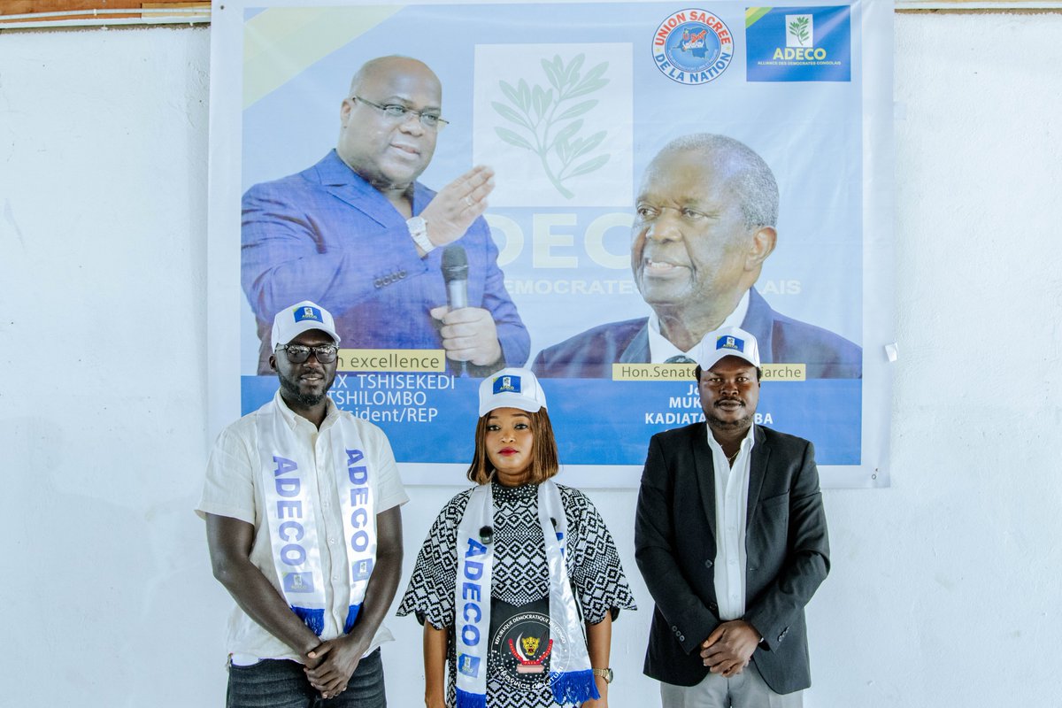 UkeloJosh's tweet photo. #Bunia Patrick Bongelemba Gombele rend hommage à Jonas Mukamba Kadiata Nzemba, qu’il présente comme « un homme d’État animé d’un sens très élevé du patriotisme et d’un profond amour pour la population ». #ADECO #RDC https://t.co/ZRcAfn66C3
