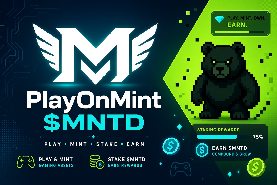 AvinEsmaelpour's tweet photo. Most staking platforms force users to lock their tokens, and if you change your mind, all you can do is watch from the sidelines.

@PlayOnMint changes this model.

Staking $MNTD is flexible by default, with 𝗡𝗢 𝗙𝗢𝗥𝗖𝗘𝗗 𝗟𝗢𝗖𝗞𝗨𝗣, 𝗡𝗢 𝗪𝗔𝗜𝗧𝗜𝗡𝗚 𝗣𝗘𝗥𝗜𝗢𝗗, and 𝗡𝗢 𝗪𝗜𝗧𝗛𝗗𝗥𝗔𝗪𝗔𝗟 𝗣𝗘𝗡𝗔𝗟𝗧𝗜𝗘𝗦.

Rewards are calculated in real time and automatically added to your staked balance, helping you level up your Status faster and increase reward rates across gaming, rakeback, airdrops, and raffles.

If you want higher returns, you can optionally lock part of your balance to get a boost.

It is a transparent tradeoff: give up flexibility, get a better rate.

Nothing is hidden, and the decision is completely yours.

The combined loop works like this: play, earn XP, receive $MNTD, stake, level up, and earn better rewards again.

MintABear is also connected to this system and can increase your reward weight.

Most platforms either lock you in or give you no options.

𝗛𝗘𝗥𝗘, 𝗬𝗢𝗨 𝗛𝗔𝗩𝗘 𝗔 𝗖𝗛𝗢𝗜𝗖𝗘.

@PlayOnMint
$MNTD