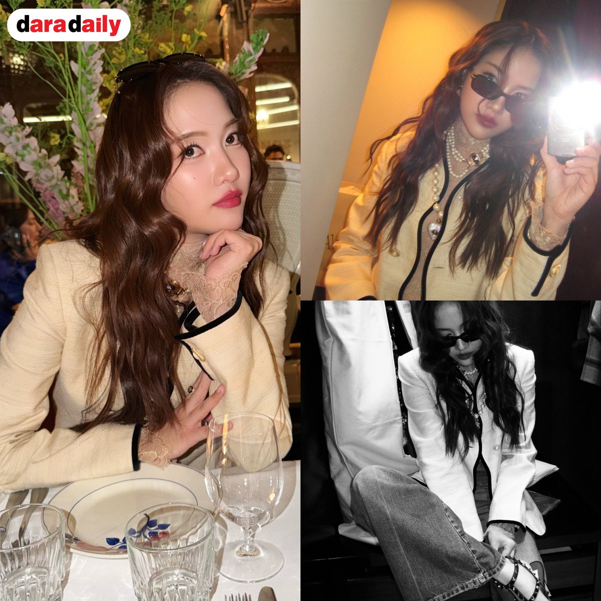 daradaily's tweet photo. 😍✨ นี่ “พี่ฟรีน” หรือ “หมวดลม” คร้าบเนี่ยยยยย  dinner time ลุคนี้ทั้งสวยทั้งเท่! ครบจบในคนเดียววววว  😎📸🥂🍽️

Cr.X: SOLENN ENTERTIANMENT

SAROCHA X VALENTINO PFW SS27
#ฟรีนสโรชา #srchafreen #ValentinoSS27xFreen #ValentinoAntibiblioteca #ValentinoGaravani #ดาราเดลี่ #daradaily #ข่าวบันเทิง