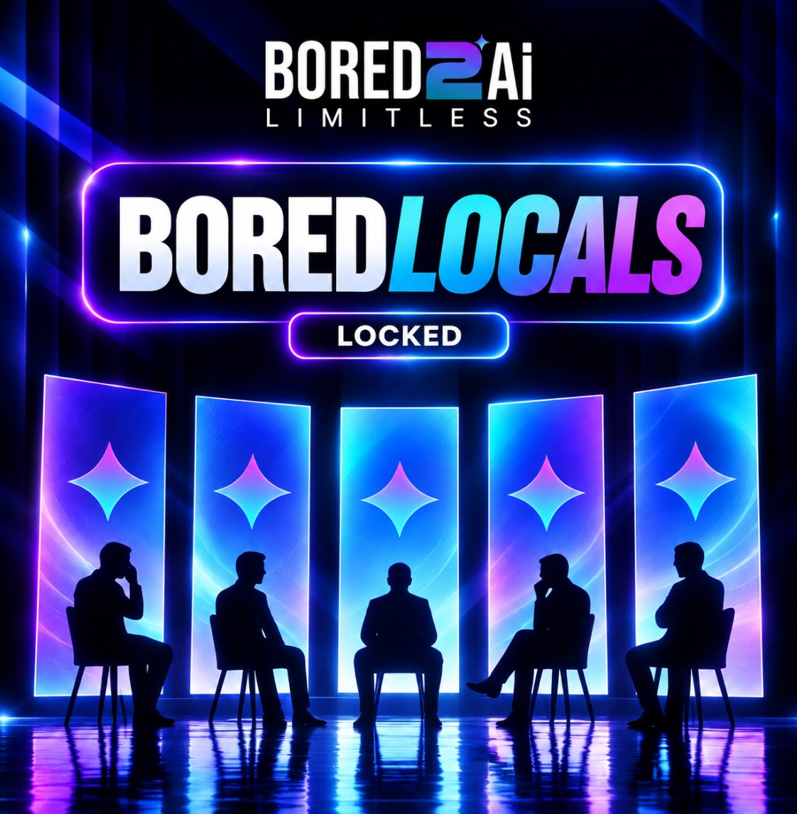 Bored2AI's tweet photo. Our Regional leader search form is now closed.
The committee has reached a verdict.

Your BoredLocal leaders will be revealed this week. https://t.co/lozS3wuf4Z