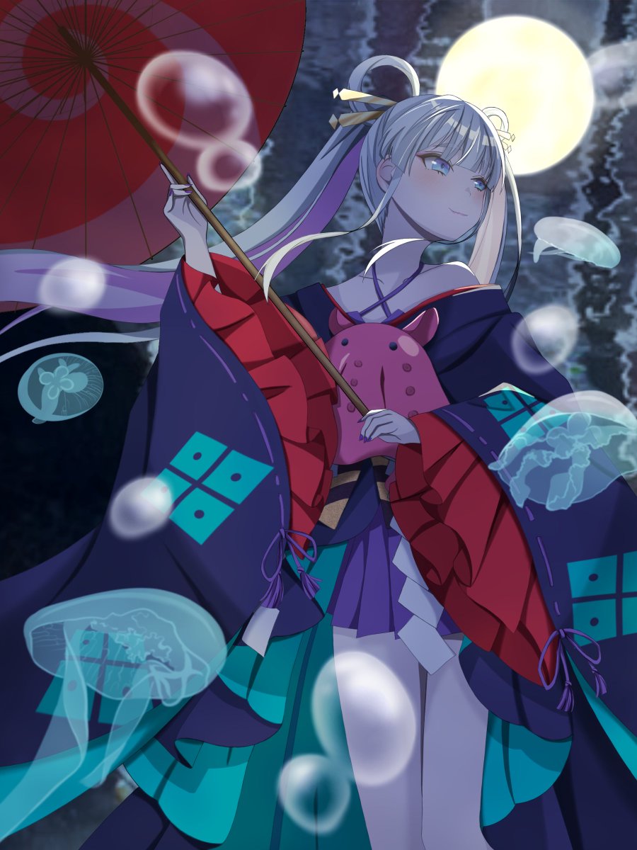 hikalily_mumei's tweet photo. 星降る海　月見ヤチヨ

#超かぐや姫  #CosmicPrincessKaguya https://t.co/DdebllAbjB