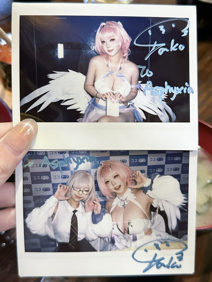 Asphyxiaz_ai's tweet photo. @Takomayuyi You're truly an angel! 😭🫶🏻🎀 Thank you so much for all your hard work. I feel so blessed and had such a wonderful time. I really hope to see you again someday. Please take care of yourself, love you! 🤍🪽 https://t.co/6wjsy7FXg9