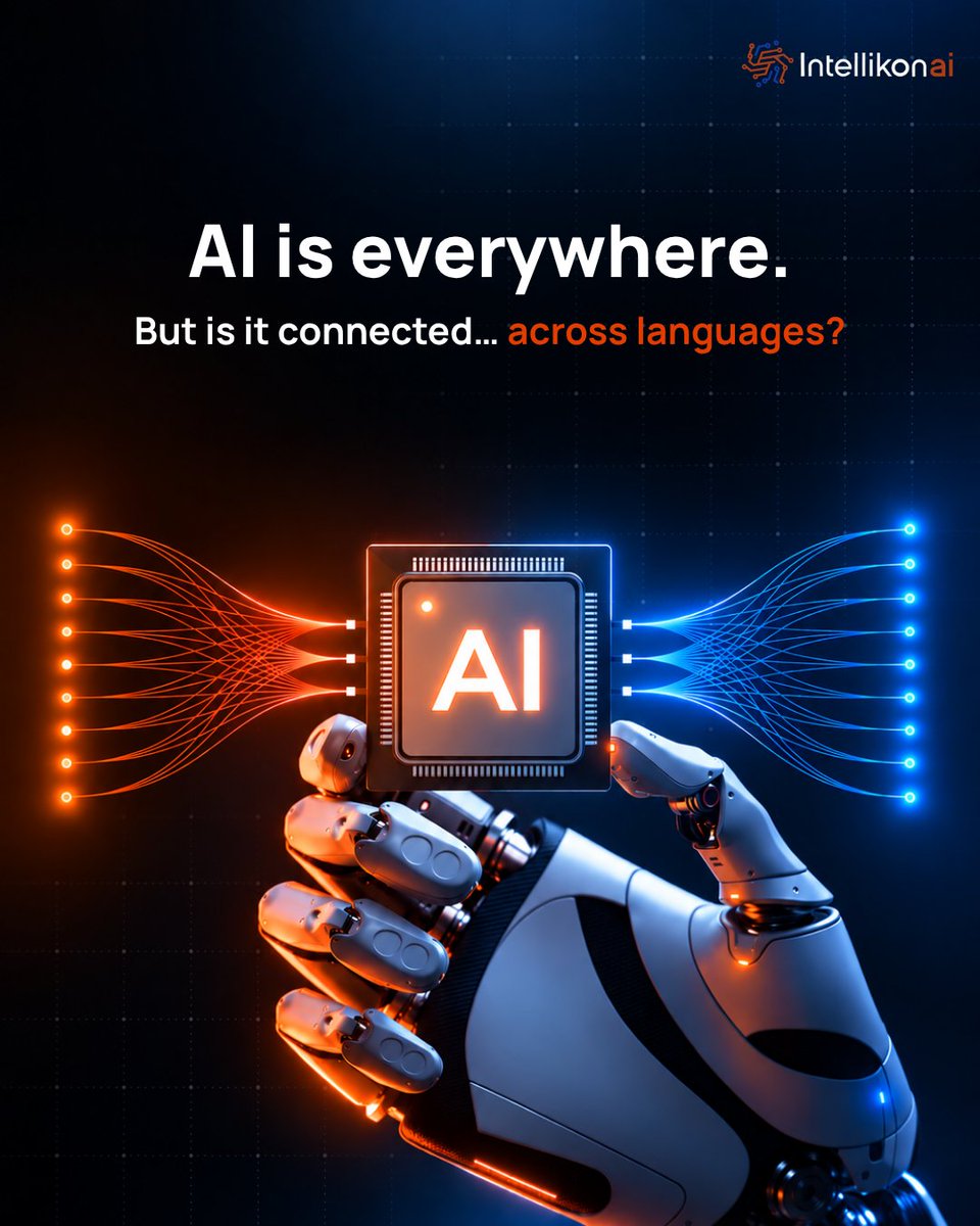 IntellikonAI's tweet photo. AI is everywhere. But is it working together — across languages? 🌎

Pulse → Sell
Lexis → Onboard
Vera + Aegis → Support
Prism → Understand
Nucleus → Govern
Together, they create a connected, multilingual AI ecosystem.
Powered by @emotii_ai.
#AI #IntellikonAI https://t.co/7z8FeDhcW6