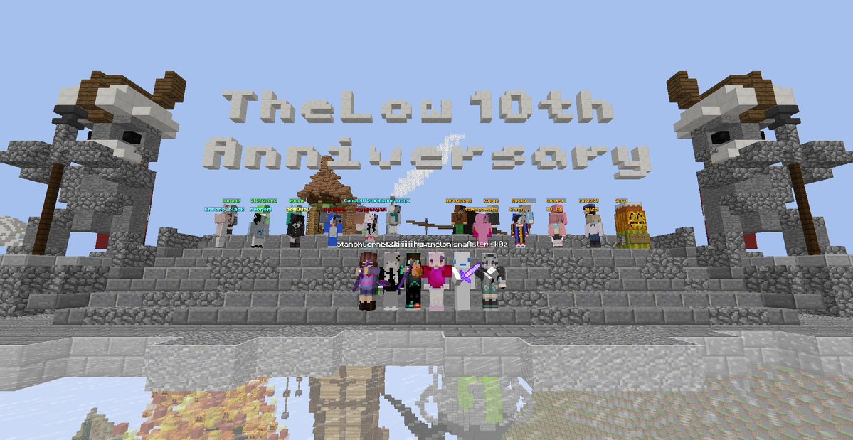 amecoray_'s tweet photo. ～BINDクラン～

最初で最後の集合写真！

撮影:houkaikai

#EXR_Network
#TheLow #pc19
#minecraft #MMORPG https://t.co/GfuwzhV8HO
