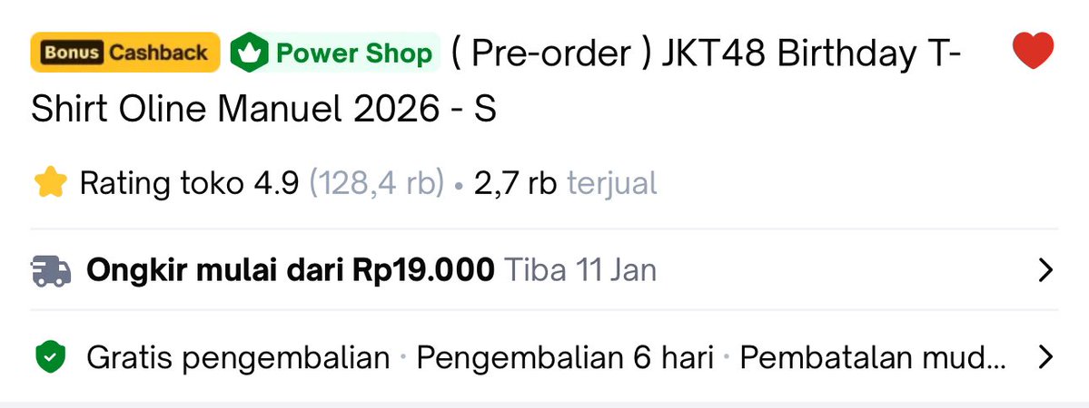 zizeyyin's tweet photo. WOWW 2,7k NGEBUTTTT BGTTTT
saksesss brokkk @M_OlineJKT48 🌟🌟 https://t.co/GgufoFvFkH