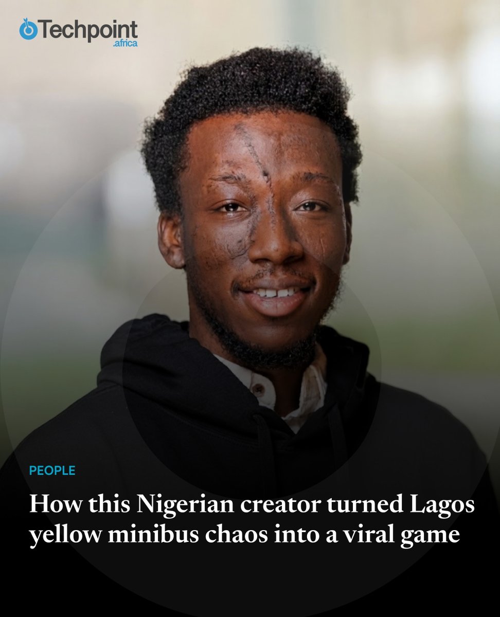 TechpointAfrica's tweet photo. How this Nigerian creator turned Lagos danfo chaos into a viral game.

Adediran Opeyemi (@eureka_seamless) built a game inspired by Lagos buses, traffic, and everyday chaos. What started as a personal project is now attracting thousands of players and inspiring more games based on Nigerian culture.

Read the full feature: https://t.co/quhWdnLO50