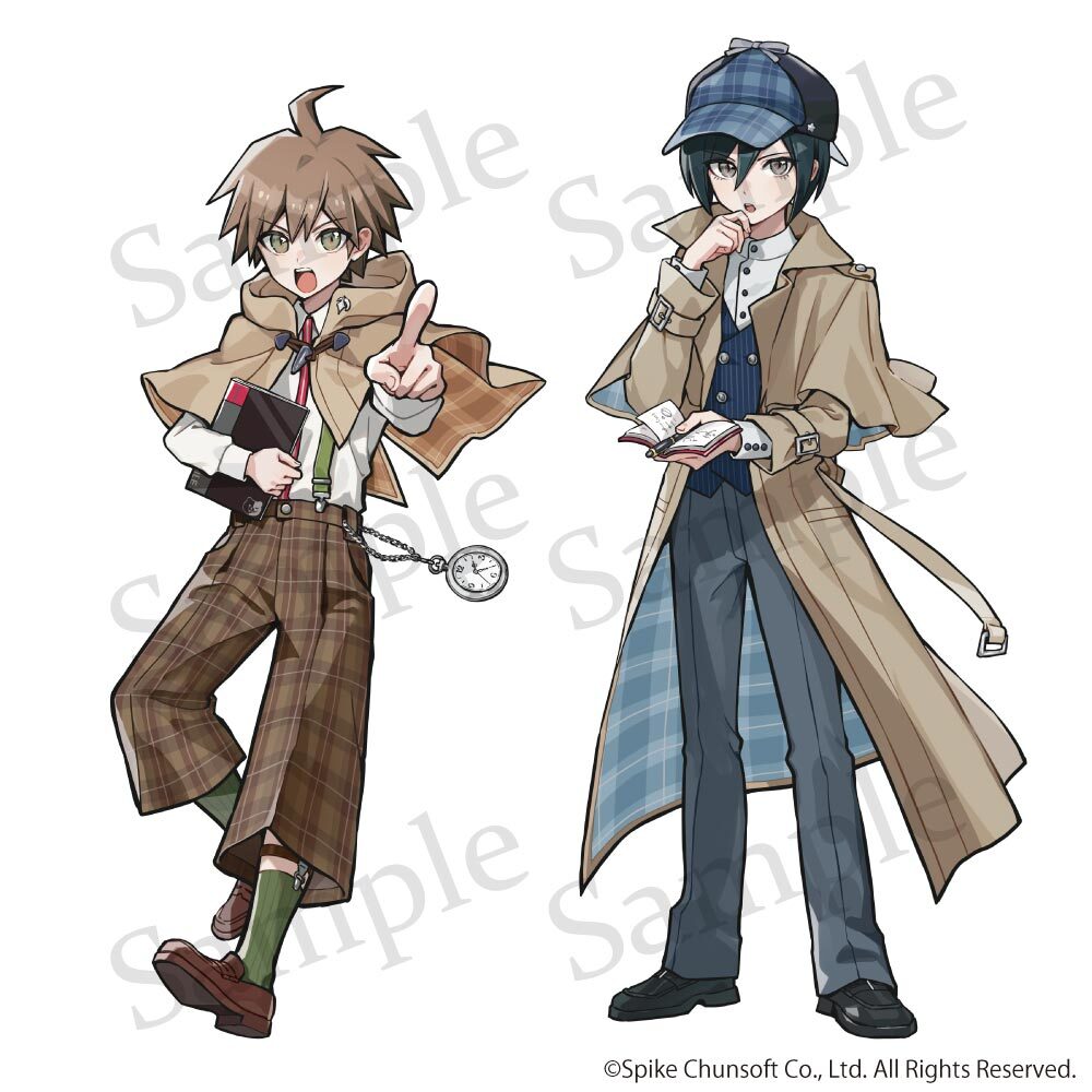 pomujoynet1's tweet photo. レック株式会社様より、全国の100円ショップにて発売の
「ダンガンロンパシリーズ」
「#苗木誠 」「#最原終一 」の等身イラストを担当させていただきました～
たくさんの方に手に取っていただけたら嬉しいです～
＃ダンガンロンパ　
#friendcharacter https://t.co/VSDgED4m9P