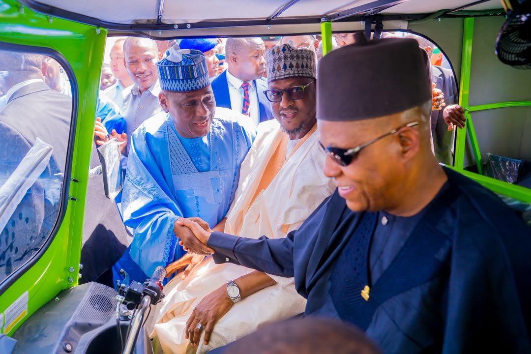 dikko_radda's tweet photo. Leveraging the Future of Urbanization and Sustainable Development

Yesterday in Katsina, we marked an important milestone in our efforts to improve connectivity, mobility and the quality of urban infrastructure across the State.

I was honoured to welcome the Vice-President of the Federal Republic of Nigeria, His Excellency Senator Kashim Shettima, GCON, to Katsina for the commissioning of three major road projects and the launch of modern and sustainable public transportation services.

We commissioned the approximately 4.8km Water Board–Kofar Sauri–Central Mosque Roundabout Road, the 2.4km CPS–Kofar Kaura Underpass Road and the approximately 4km Filin Polo–Ring Road Single Carriageway. These projects form part of our broader Urban Renewal Programme, designed to improve traffic circulation, reduce travel time and strengthen connectivity across Katsina metropolis.

Our approach is to develop an integrated road network rather than isolated projects. This is why we are extending similar infrastructure interventions to Daura and Funtua, while continuing to improve rural road connectivity across the State. So far, more than 240 kilometres of urban and rural roads have been covered through our ongoing interventions.

We also launched 32 hybrid buses incorporating electric, diesel and CNG technologies for deployment across Katsina, Daura and Funtua. The buses are supported by terminals and maintenance facilities, while 40 modern bus stops equipped with Wi-Fi and solar inverter systems are being provided to improve the passenger experience.

In addition, we launched 200 electric tricycles as part of our broader programme to deploy 500 electric Keke EVs across Katsina State. Beyond transportation, this initiative presents opportunities for technical training, vehicle maintenance, charging infrastructure, employment and the growth of businesses within the emerging electric mobility ecosystem.

Our objective is to connect our communities, make movement easier, support commerce and agriculture, improve access to schools and healthcare, and create an environment in which businesses and productive activities can thrive.

This is the thinking behind our approach of “From Energy Transition to Economic Transformation.” We are not only introducing new transportation technologies; we are working towards a modern transportation ecosystem that creates economic opportunities while improving mobility.

I appreciate President Bola Ahmed Tinubu, GCFR, for the continued support of the Federal Government, and I sincerely thank Vice-President Kashim Shettima for honouring our invitation and joining us for this important occasion.

I also commend our contractors, consultants, Ministries, Departments and Agencies, members of the State Executive Council and Legislature, and, most importantly, the people of Katsina State for their patience and cooperation throughout the execution of these projects.

Our responsibility does not end with commissioning. We must ensure that these facilities are properly maintained, efficiently managed and responsibly utilised for the benefit of the people.

We will continue to invest in infrastructure and public services that improve connectivity, mobility and economic opportunity across Katsina State.

May Almighty Allah continue to guide us and bless Katsina State and the Federal Republic of Nigeria.

Thank you, Katsina.