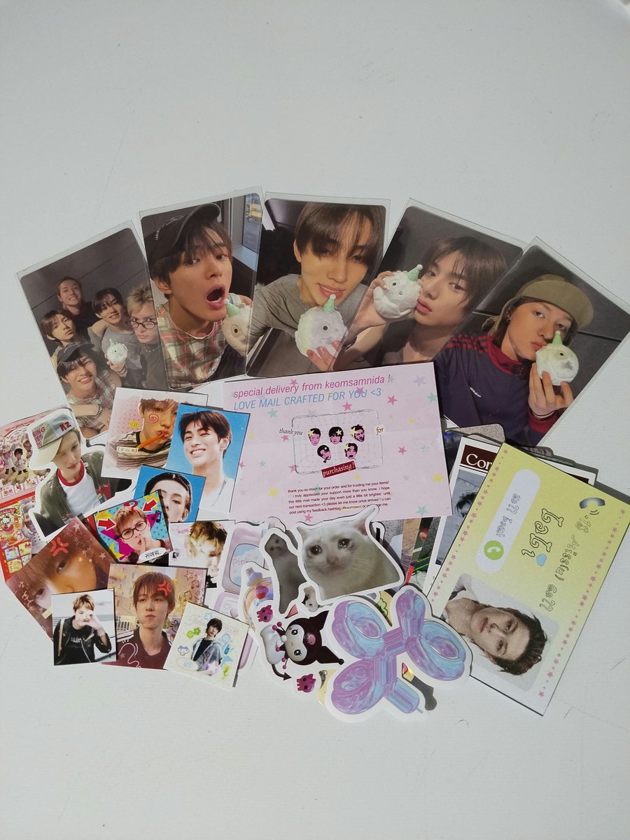 eommaics's tweet photo. ♯. #eomaimails ⌇ 💌 from @keomsamnida | #keomawo

𓍯 ִֶָ WHITE CORBALL PCS ARE FINALLY HERE! safely arrived &amp; securely packed. the pcs are in perfect condition and they're even prettier in person, plus cute freebies! ♡ thank you sm for the smooth transaction! ٩(ˊᗜˋ*)و ♡ https://t.co/Ahqb8WKYJ9