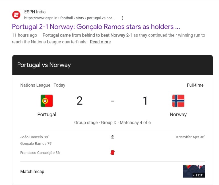 BestRarning's tweet photo. OMG 😱 
I predict the right score of today's match #Portugal vs #Norway

https://t.co/3bhP0lSJ8r https://t.co/1Ux2CwAXhg