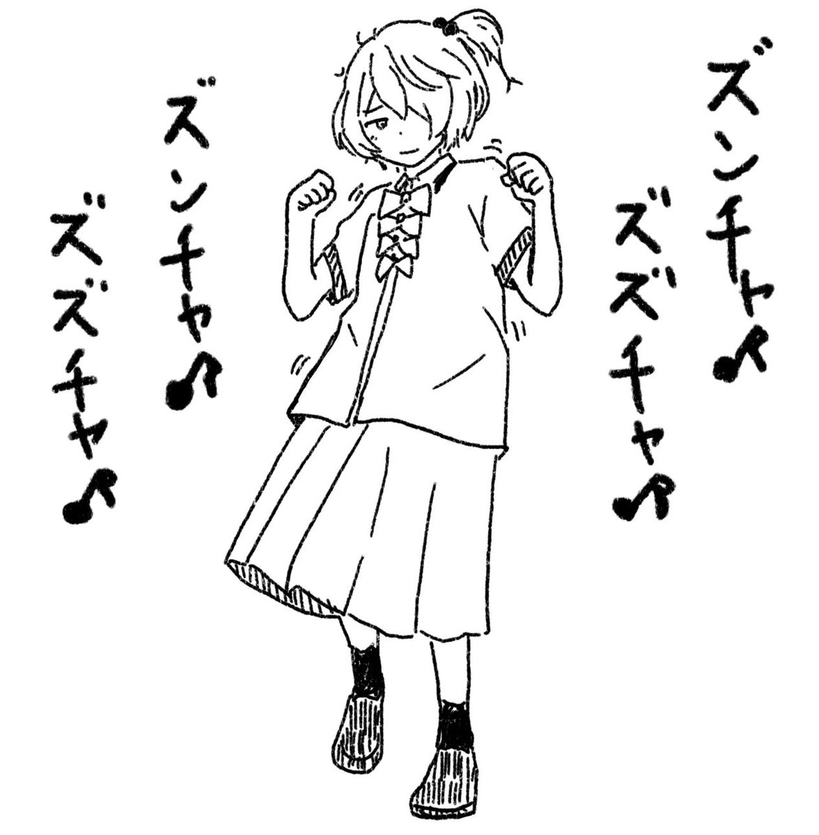 tokabook718's tweet photo. 昨日描いたこの小鞠ちゃんが好きだったりします。 https://t.co/3t4j45j5mg
