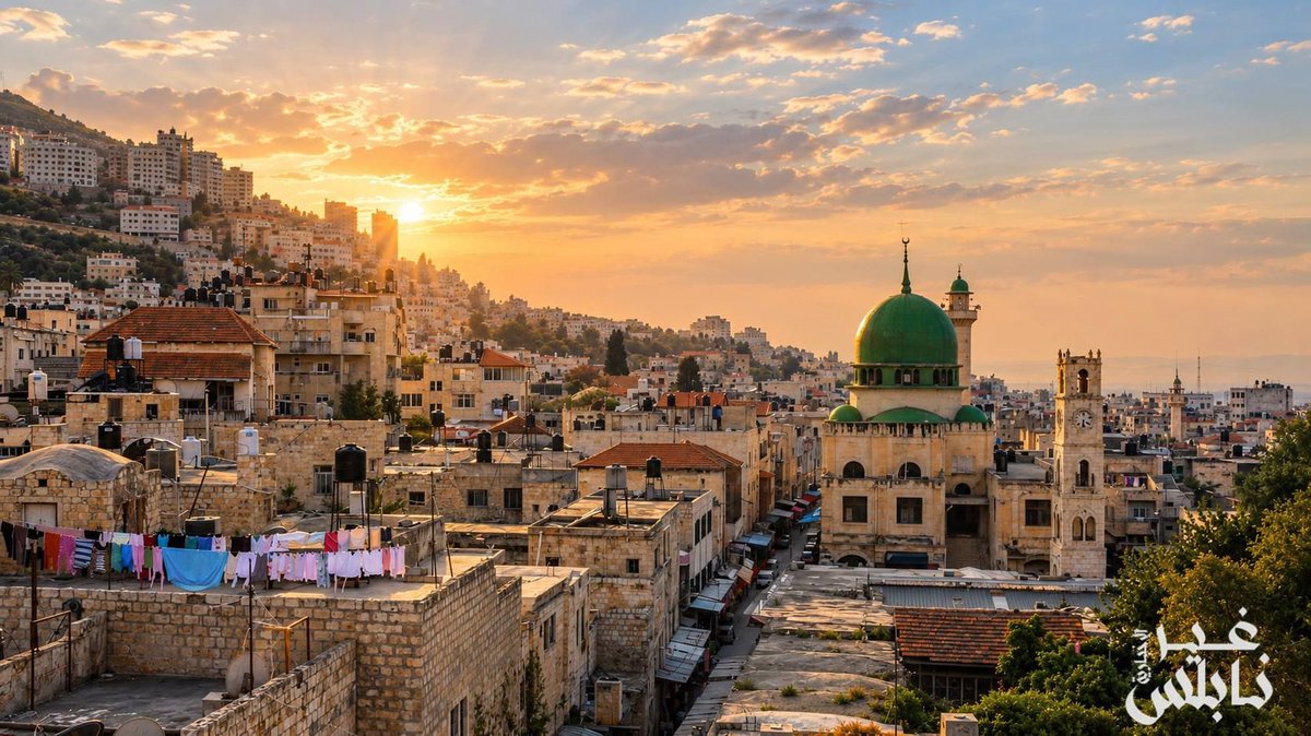 MyPalestine0's tweet photo. الغروب من البلدة القديمة بنابلس ❤️ https://t.co/YHXOcrT0rR