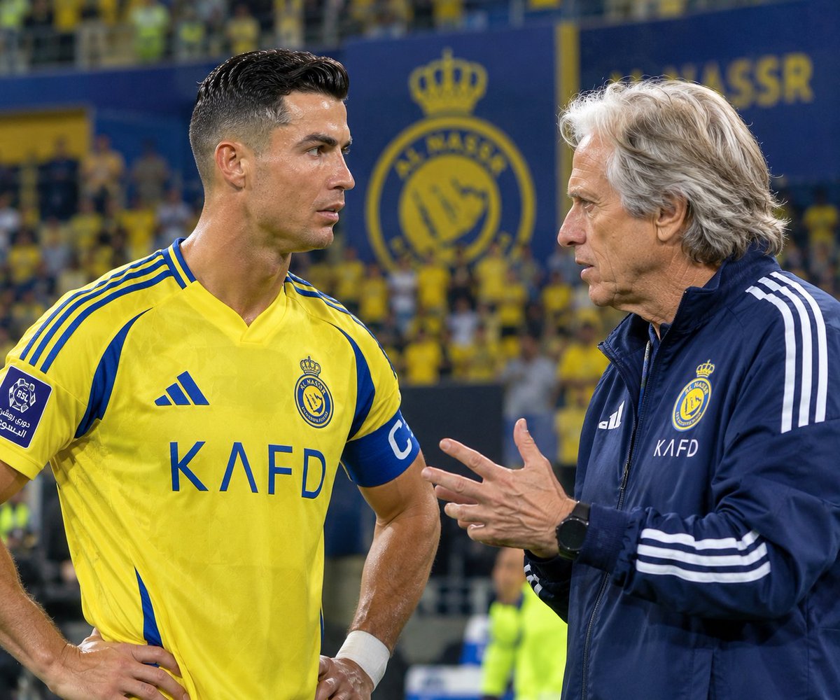 iam_caroln's tweet photo. Jorge Jesus left the door open and said they could talk before the next call-up. 

Ronaldo did not stay for that conversation. He went back to Al-Nassr instead. 

That is not a closed door, but it is a choice: Portugal can wait, while Ronaldo has already decided the next move is his club, not another meeting.