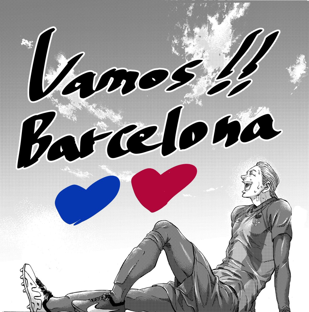 esperion_fc's tweet photo. why FC BARCELONA❓

this is a thread that i had in my mind for a long time.

why do football manga series seem to always, in some capacity, reference, show or have their player play for fc barcelona? https://t.co/JwyuUesl5G