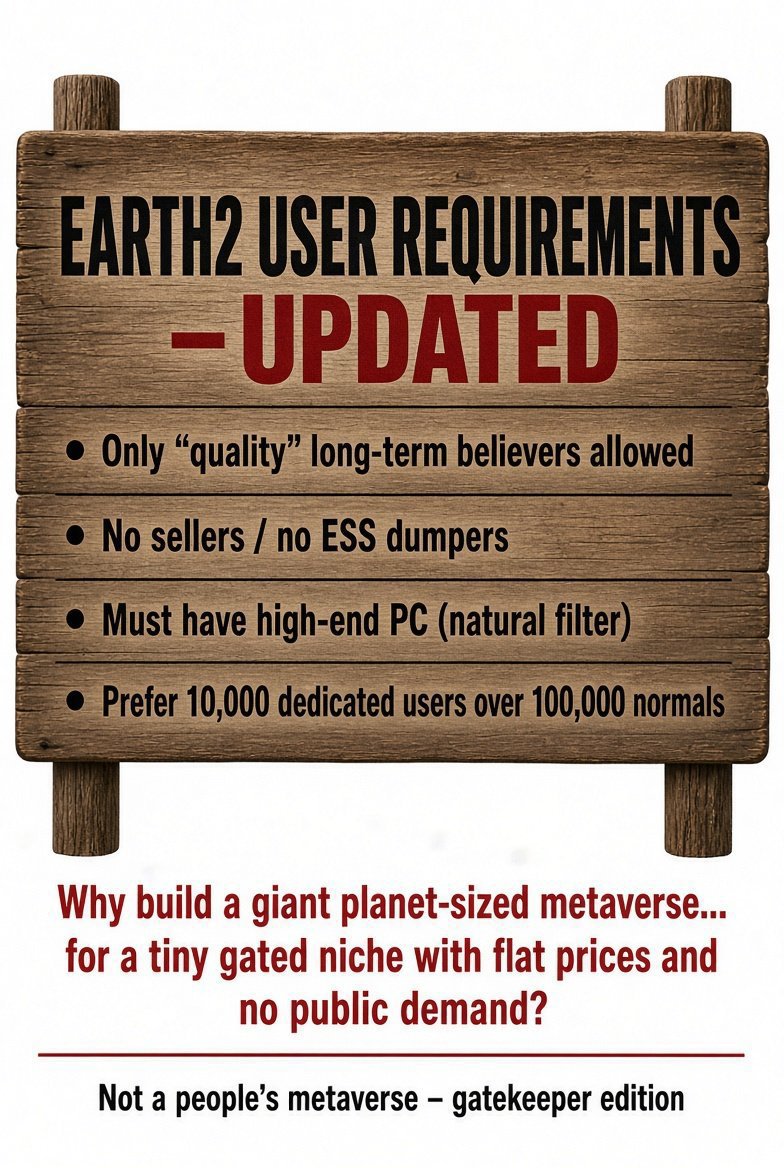 wolfstreet007's tweet photo. Select few required, apply within!

Earth2 Ess #ouch

Dyor. https://t.co/g8iXAdJliQ