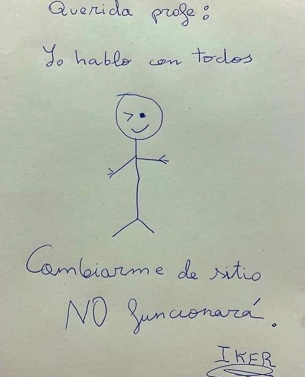 UnamunoAgain's tweet photo. Necesitamos más alumnos como Iker https://t.co/26JoC3s1GB