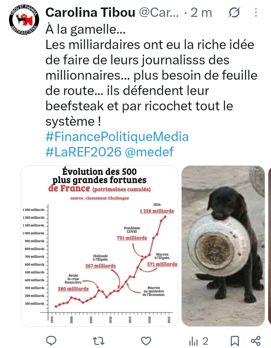 CarolinaTibou's tweet photo. @RMCInfo Aveu... "On* contrôle absolument tous les contenus... les livres... les films... l'information... les #sondages..." et l'@ESJParis...
*#FinancePolitiqueMedia
#LaREF2026 @medef #CAC40 #salaires #inflation #rires
#Presidentielle2027 #Lycéens
#ingérence.s https://t.co/xhJJ96yMut