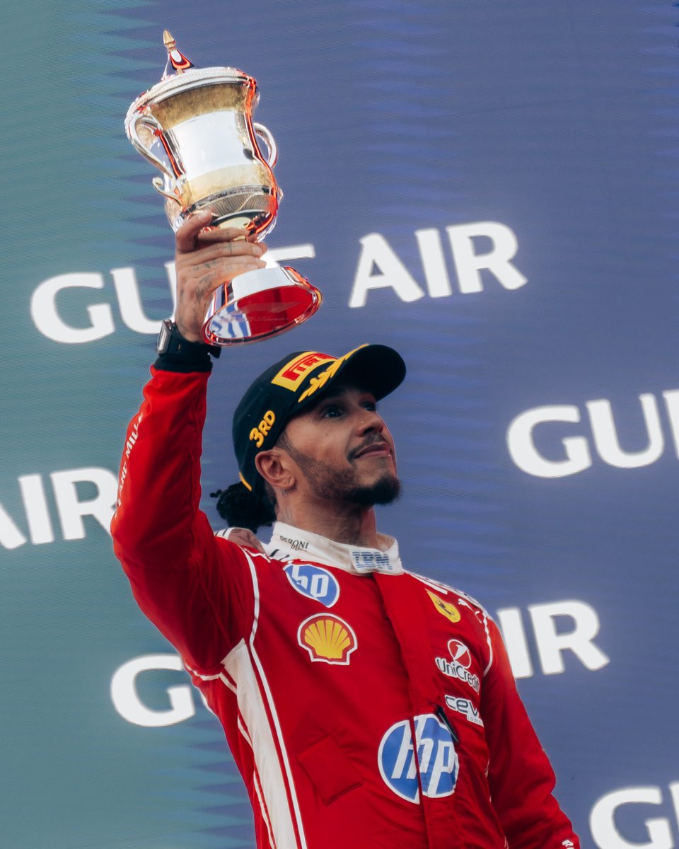 ShellMotorsport's tweet photo. Back on the podium 😮‍💨

Another successful weekend supporting the team in Bahrain 💪

Here's to Singapore 🔜

#ShellMotorsport #ScuderiaFerrariHP https://t.co/Bo3D96WibR