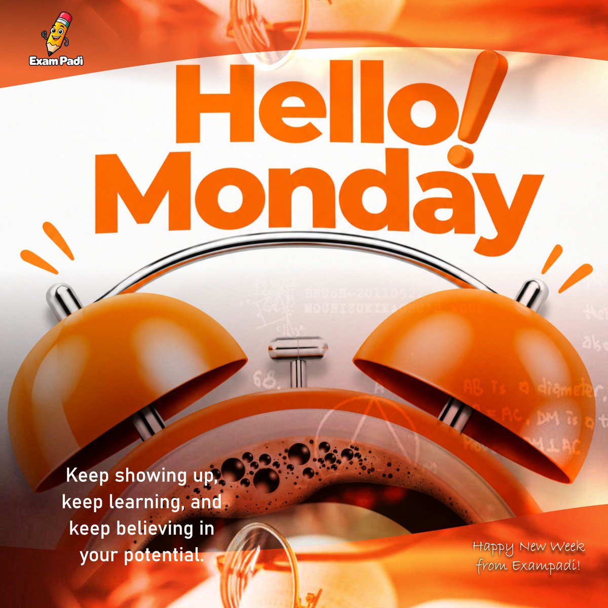 ExampadiNG's tweet photo. Hello Monday! 👋🏽📚

New week, new questions, new chance to get ahead. Keep your streak going, practice your past questions and stay ready for exam day.

Let’s get this week started! 🔥 https://t.co/sRLVyOxiRz