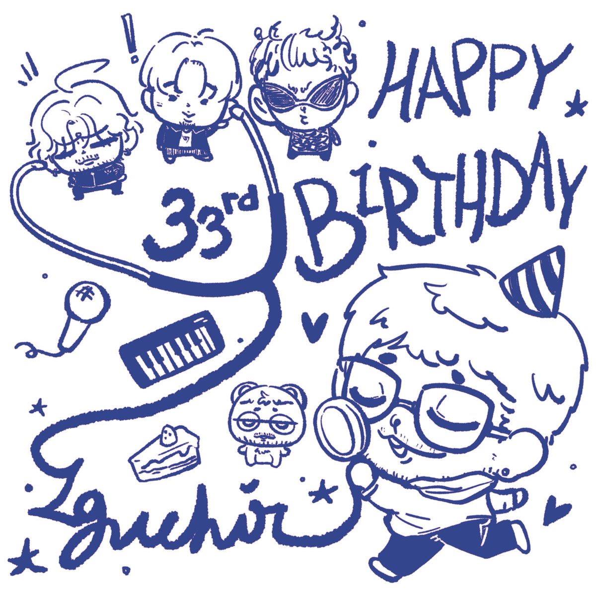 zzhou1y's tweet photo. 🐻🎂
#井口理誕生祭2026 https://t.co/jrdB7IDQIU