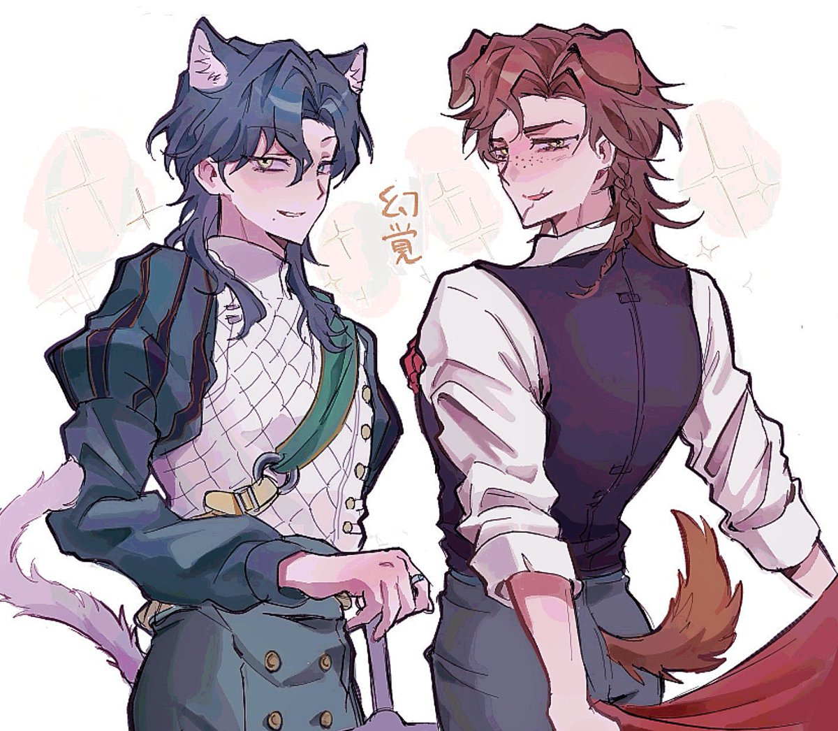 F1rst_Ch4se_D1e's tweet photo. ずっと獣耳見えてる🌹⚔️
#hernarich https://t.co/NJSZr9AMZH