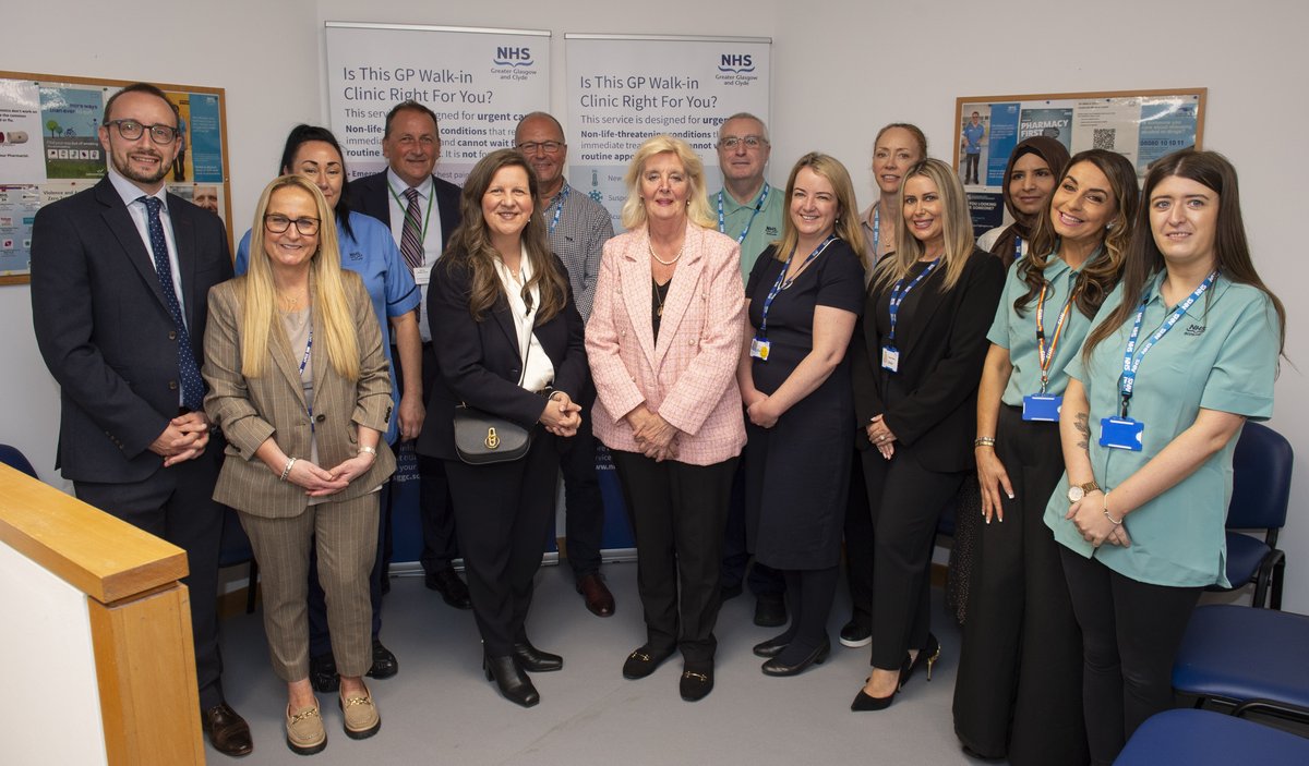NHSGGC's tweet photo. 🏥 Thousands more patients can now access the Cardonald GP Walk-In Clinic.

The expansion extends eligibility to almost 26,000 additional patients across six GP practices in the south of Glasgow, improving access to urgent primary care.

More: https://t.co/eB2qNZDlU6 https://t.co/6QOA5Y5ALA