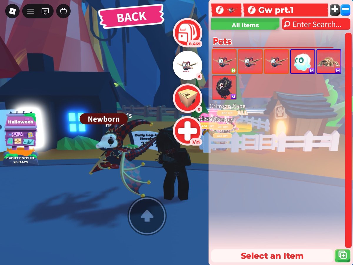 Sinnerhere6666's tweet photo. adopt me giveaway PART 1!!!

-follow
Like
Rt/qt with tags!!
Comment 🎃 

1st, neon jester dragon
2nd. reg jester dragon
3rd. reg jester dragon
4th. mega mummy spider
5th. mega jumpscare 
6th. mega jacobin pigeon https://t.co/LEyND2VFLe