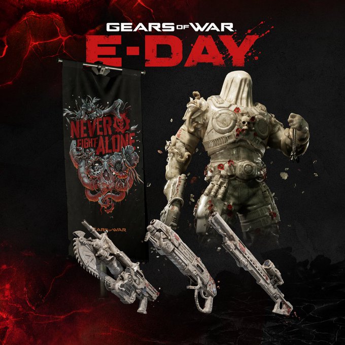 Gears_Spain's tweet photo. Esta Skin es de pago si, pero ayuda a una causa muy especial: La ayuda contra el suicidio en todo el mundo.

El Bundle en cuestión se llama "Never Fight Alone". Esto sin duda es un ejemplo de monetización pero a diferencia de otros ayuda y tiene un impacto en el mundo real. https://t.co/J5qBKxwCuG
