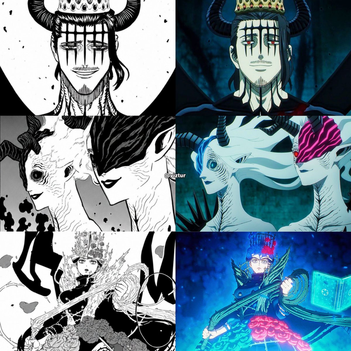 viztur's tweet photo. Black Clover S2 episode 2 preview

Manga                                    Anime https://t.co/AznmGNMP3X