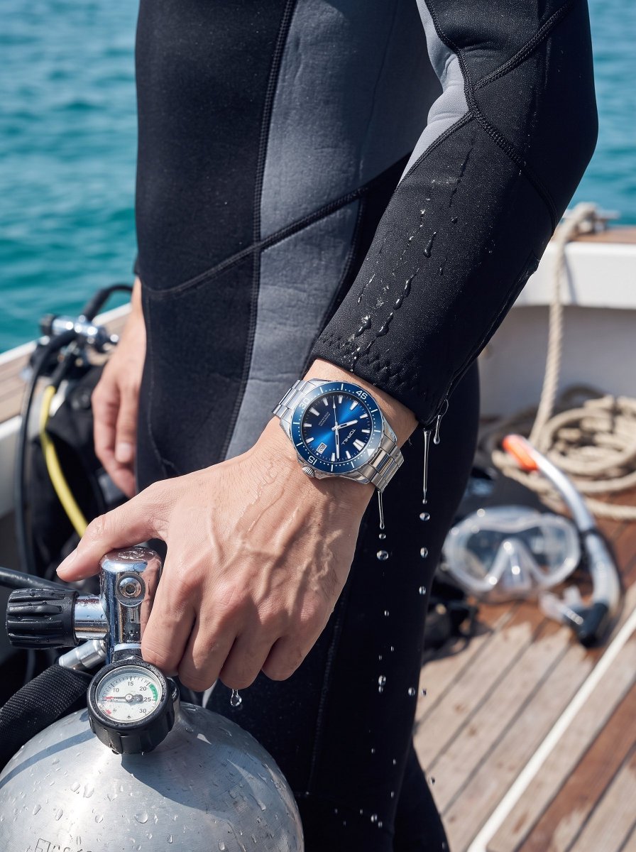 Kimyang1984's tweet photo. TOPHILL TD015G 41mm Miyota 8215 Men Diving Watch 200M Luminous Classic Luxury Ceramic Bezel Sapphire 3H Date Transparent Back https://t.co/VcIPSvdjdm