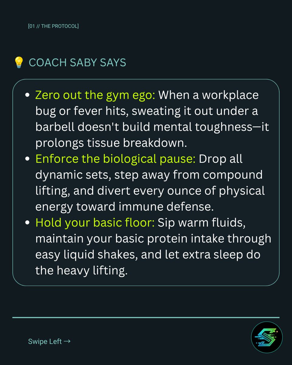 subsfitness's tweet photo. #SubsFitness #Autoregulation #TwoEngines #RestDay #ImmuneHealth #SoftwareEngineering #Kotlin #WoundedHealer #ClinicalBiomechanics #BuildInPublic https://t.co/ZQMfiSAEJ5