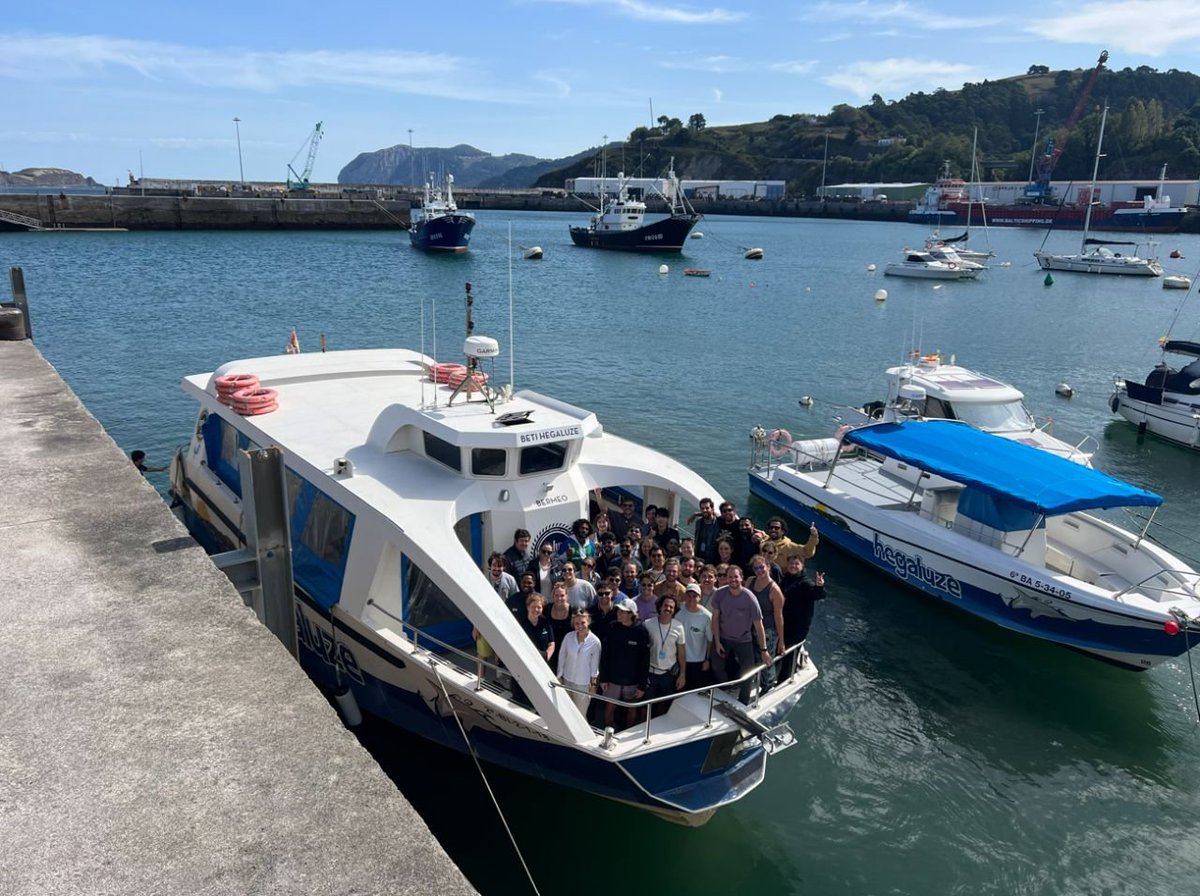 saitecoffshore's tweet photo. Great few days with @INOREan in Bilbao! 🌊
We welcomed researchers to DemoSATH and shared our experience in #floatingwind. Connecting research, industry and real-world experience to move offshore #renewables forward. https://t.co/a02y4NMF1v