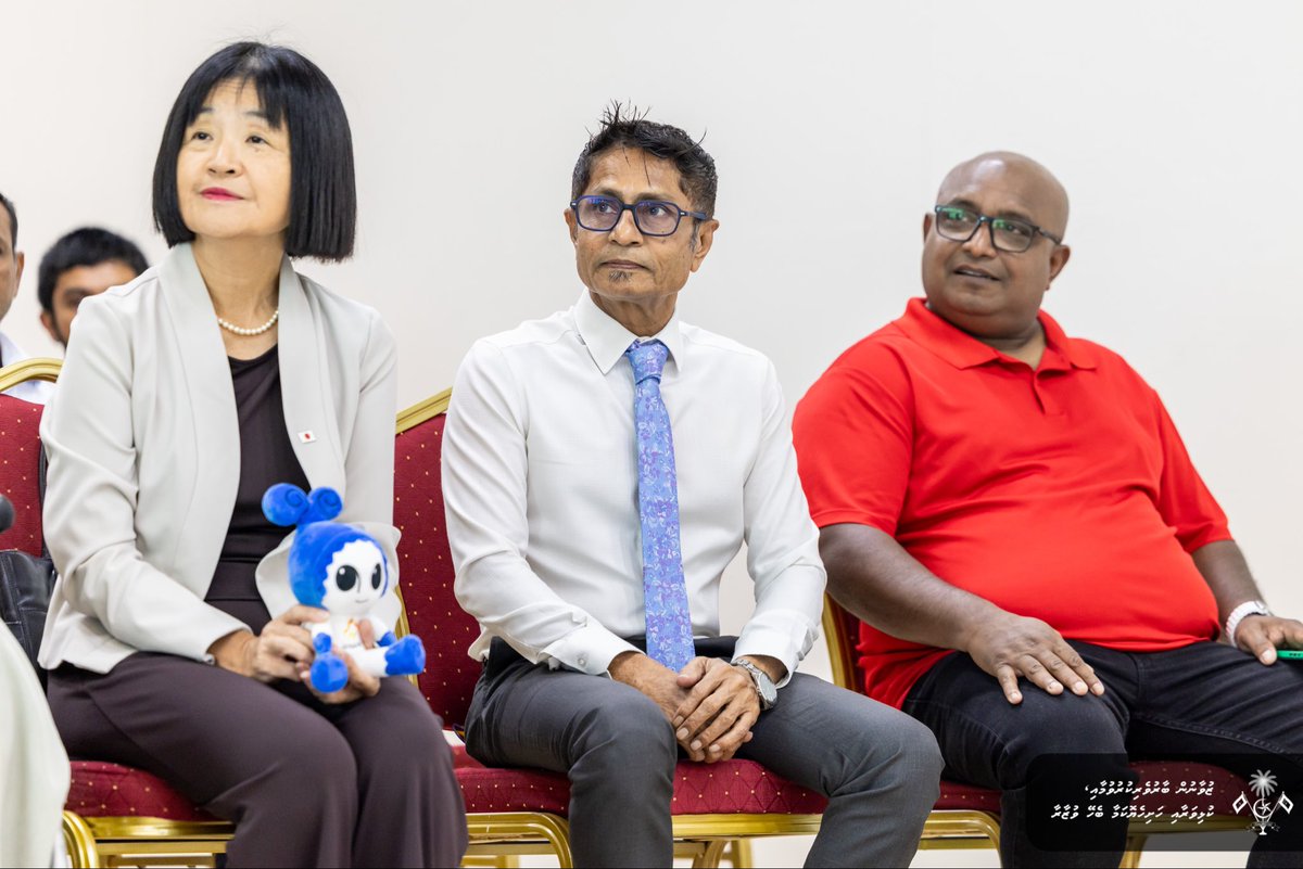 MoYSF_mv's tweet photo. State Minister Abdul Razak Ibrahim attended the inaugural ceremony marking the introduction of Para Shooting in the Maldives.

The Shooting Association of Maldives, in collaboration with the Maldives Paralympic Committee, is working to introduce Para Shooting as a new category in this year’s National Shooting Championship, creating greater opportunities for athletes with disabilities to participate in competitive shooting.

The small ceremony was held at the Shooting Range of the Hulhumalé Sports Complex and was attended by Ambassador of Japan to the Maldives, H.E. Ishigami Rumiko, and Ambassador of the Republic of Maldives to Japan, H.E. Ahmed Mahloof.