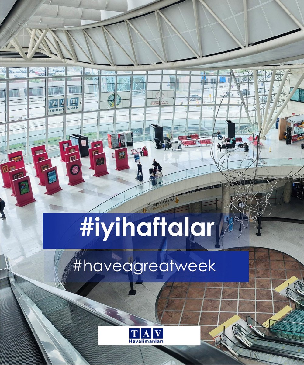 ankaraairport's tweet photo. #İyiHaftalar #HaveAGreatWeek

#ESB #AnkaraEsenbogaAirport #AnkaraEsenboğaHavalimanı https://t.co/Cfc3aVgWtp