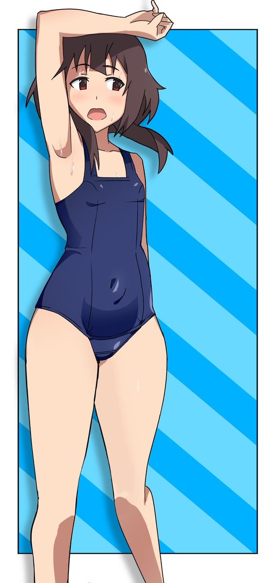 MMAAARNO's tweet photo. 寒くなってきたので逆に暑そうなめぐみんを描きました https://t.co/NLPuKOXloo