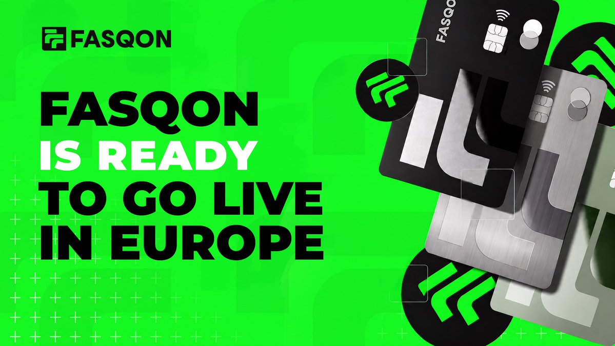 fasqon's tweet photo. Fasqon is getting ready to launch in Europe. 🇪🇺

The first version of Fasqon app is almost here — bringing business and personal finance into one app, with traditional currencies and digital assets working side by side.

For businesses, that means you will be able to receive digital assets and stablecoins, swap them directly in Fasqon, and use the resulting balance for everyday financial operations — from SEPA and SWIFT payments to suppliers and partners, to recurring business subscriptions.

No need to move between a wallet, an exchange and a separate banking platform just to complete one financial workflow.

Businesses will also be able to generate payment links for invoices, giving customers a simple way to pay them, while keeping payments, transaction history and account statements accessible in the same app.

@fasqon Fasqon brings Personal and Business banking into one financial environment, while keeping each account and its financial activity distinct.

Next comes Fasqon AI — turning conversation into a new interface for banking: find transactions, analyse activity and prepare payments for review and approval.

We’re getting ready to launch Fasqon in Europe. More soon.

#Fasqon #neobank #payments
